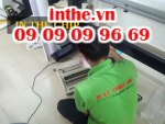 In thẻ chip dùng làm thẻ chấm công, thẻ ra vào