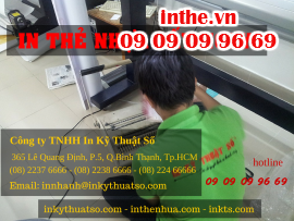 In thẻ nhựa ID giá rẻ, tích hợp mã Qrcode, Barcode, thẻ chíp theo yêu cầu của công ty