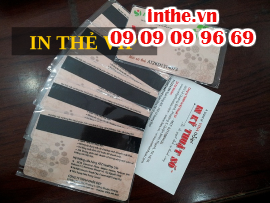 In thẻ VIP cho nhà hàng, quán bar, quán café